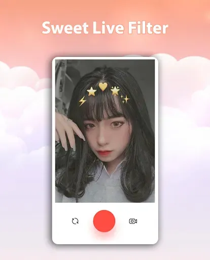 Скриншот 3 — Sweet Live Filter Face Camera