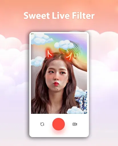 Скриншот 5 — Sweet Live Filter Face Camera