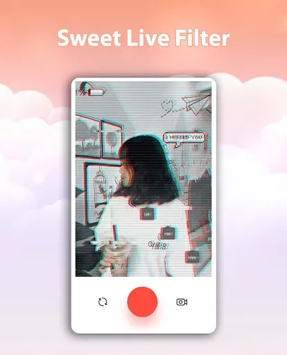 Скриншот 6 — Sweet Live Filter Face Camera