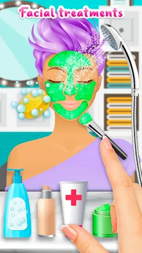Скриншот 2 — Макияж Игра для Девочек: Салон