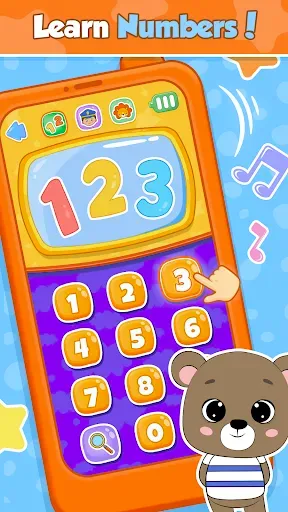 Скриншот 1 — Toy Phone Baby Learning games