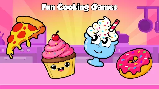 Скриншот 1 — Kids Cooking Games For 2-5