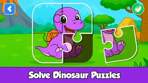Скриншот 2 — Fun Dinosaur Games for Kids