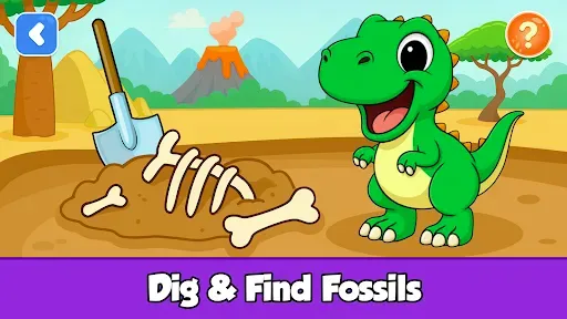 Скриншот 3 — Fun Dinosaur Games for Kids