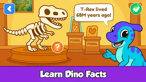 Скриншот 4 — Fun Dinosaur Games for Kids