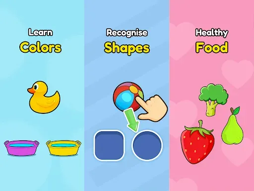 Скриншот 1 — Learning Games for Toddlers