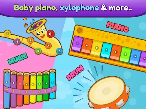 Скриншот 4 — Baby Piano, Drums, Xylo & more