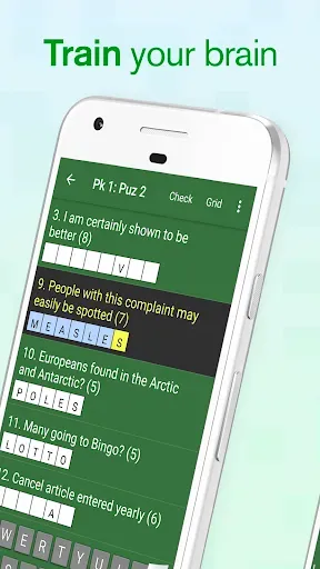 Скриншот 2 — BestForPuz Cryptic Crossword