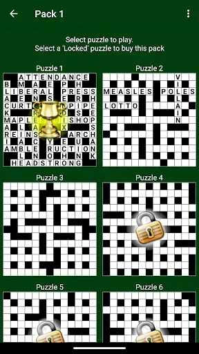 Скриншот 4 — BestForPuz Cryptic Crossword
