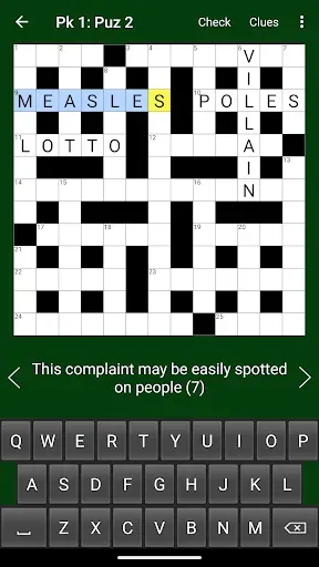 Скриншот 5 — BestForPuz Cryptic Crossword