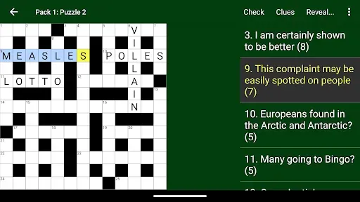 Скриншот 7 — BestForPuz Cryptic Crossword