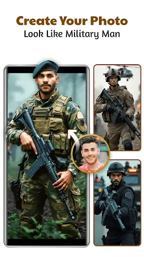 Скриншот 2 — Military Man Photo Editor