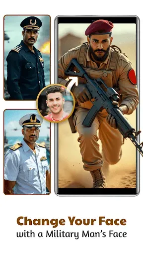 Скриншот 3 — Military Man Photo Editor