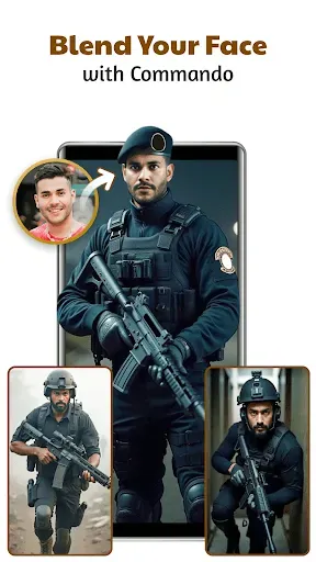 Скриншот 4 — Military Man Photo Editor