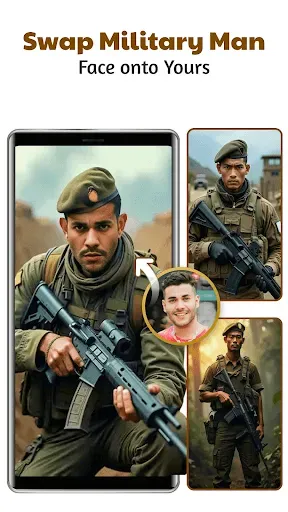 Скриншот 6 — Military Man Photo Editor
