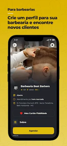 Скриншот 5 — BestBarbers: App de barbearias