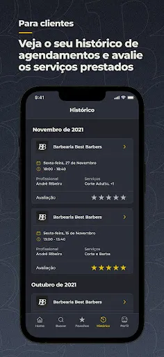Скриншот 8 — BestBarbers: App de barbearias