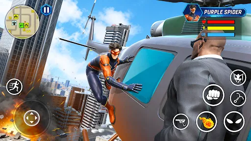 Скриншот 3 — Titan Rope Hero: Vice City