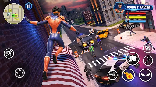 Скриншот 6 — Titan Rope Hero: Vice City