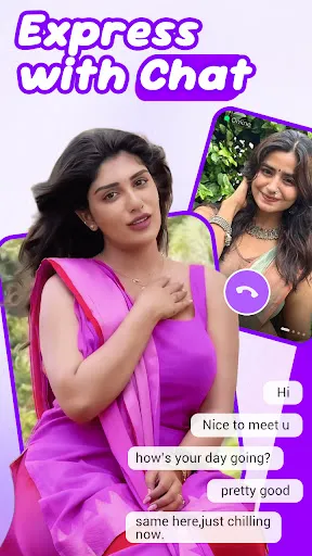 Скриншот 3 — Bhabhi ji – Chat & Friends