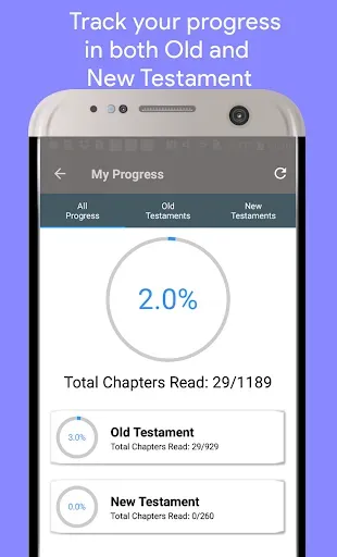 Скриншот 1 — King James Bible - KJV Pro