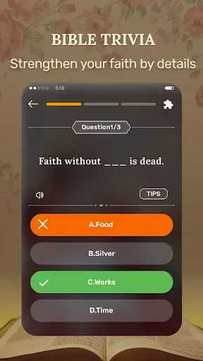 Скриншот 3 — Holy Bible - KJV+Verse