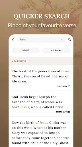 Скриншот 7 — Holy Bible - KJV+Verse