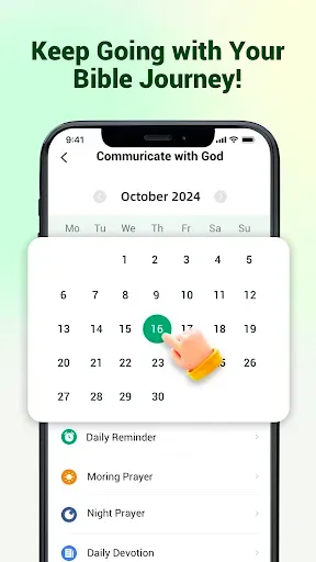 Скриншот 6 — Bible - Pray + Verse + Audio