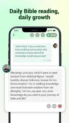 Скриншот 8 — Bible - Pray + Verse + Audio