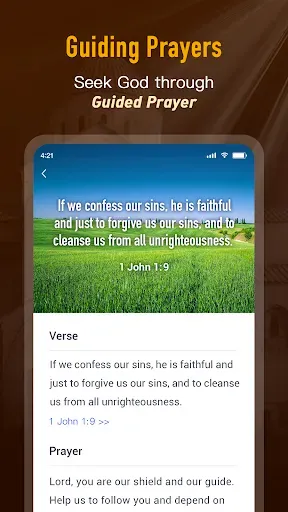 Скриншот 2 — Bible Daily, KJV Bible + Audio