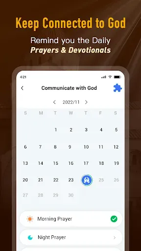 Скриншот 7 — Bible Daily, KJV Bible + Audio