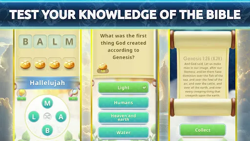 Скриншот 2 — Bible Trivia and Word Games