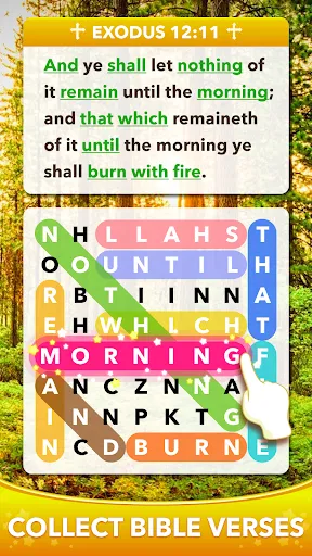 Скриншот 2 — Word Search: Bible Word Games