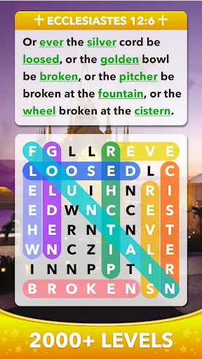 Скриншот 3 — Word Search: Bible Word Games