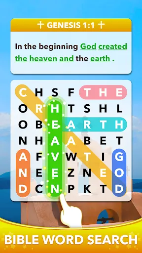 Скриншот 5 — Word Search: Bible Word Games