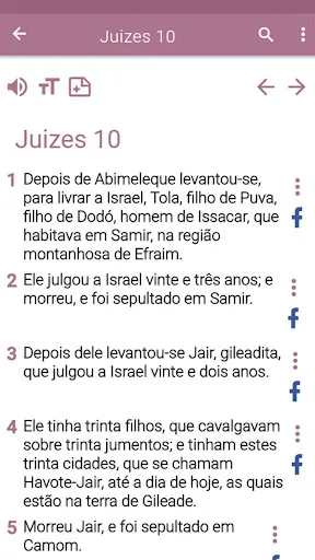 Скриншот 6 — Bíblia Almeida Revista