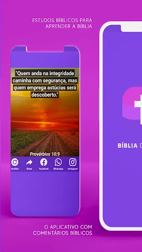 Скриншот 4 — Bíblia de estudo