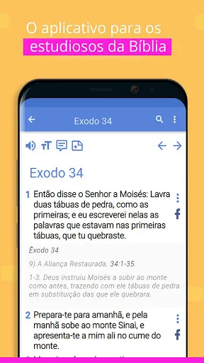 Скриншот 4 — Bíblia estudos com explicações