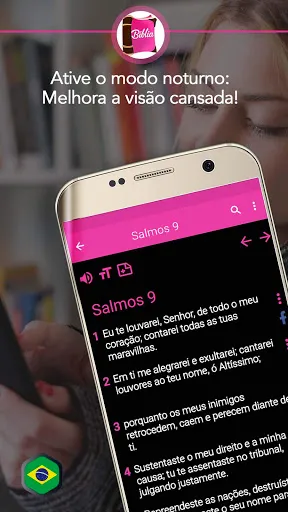 Скриншот 4 — Bíblia da mulher que ora