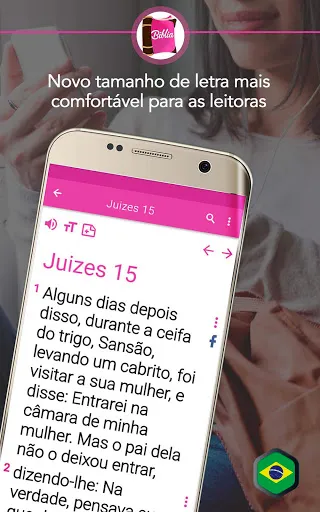 Скриншот 8 — Bíblia da mulher que ora
