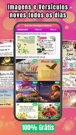 Скриншот 5 — Mensagens de Bom Dia Bíblicas