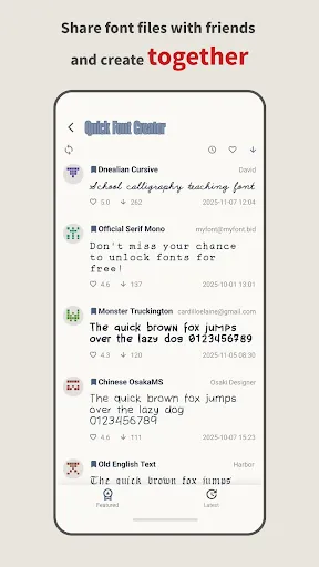 Скриншот 2 — Quick Font Creator