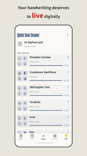 Скриншот 5 — Quick Font Creator