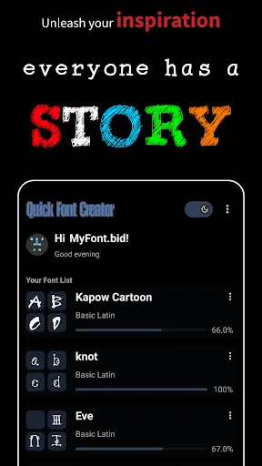 Скриншот 7 — Quick Font Creator