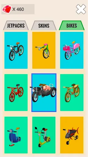 Скриншот 2 — Bike Hop: Покори Бездорожье