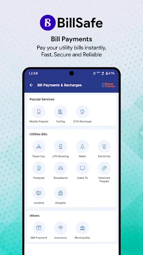 Скриншот 2 — BillSafe Recharge App