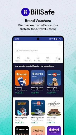 Скриншот 3 — BillSafe Recharge App