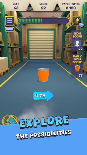 Скриншот 3 — Paper Toss