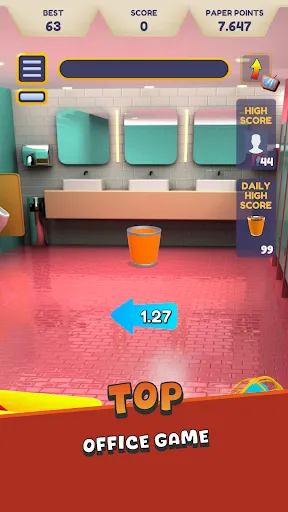 Скриншот 4 — Paper Toss