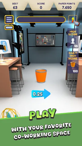 Скриншот 8 — Paper Toss